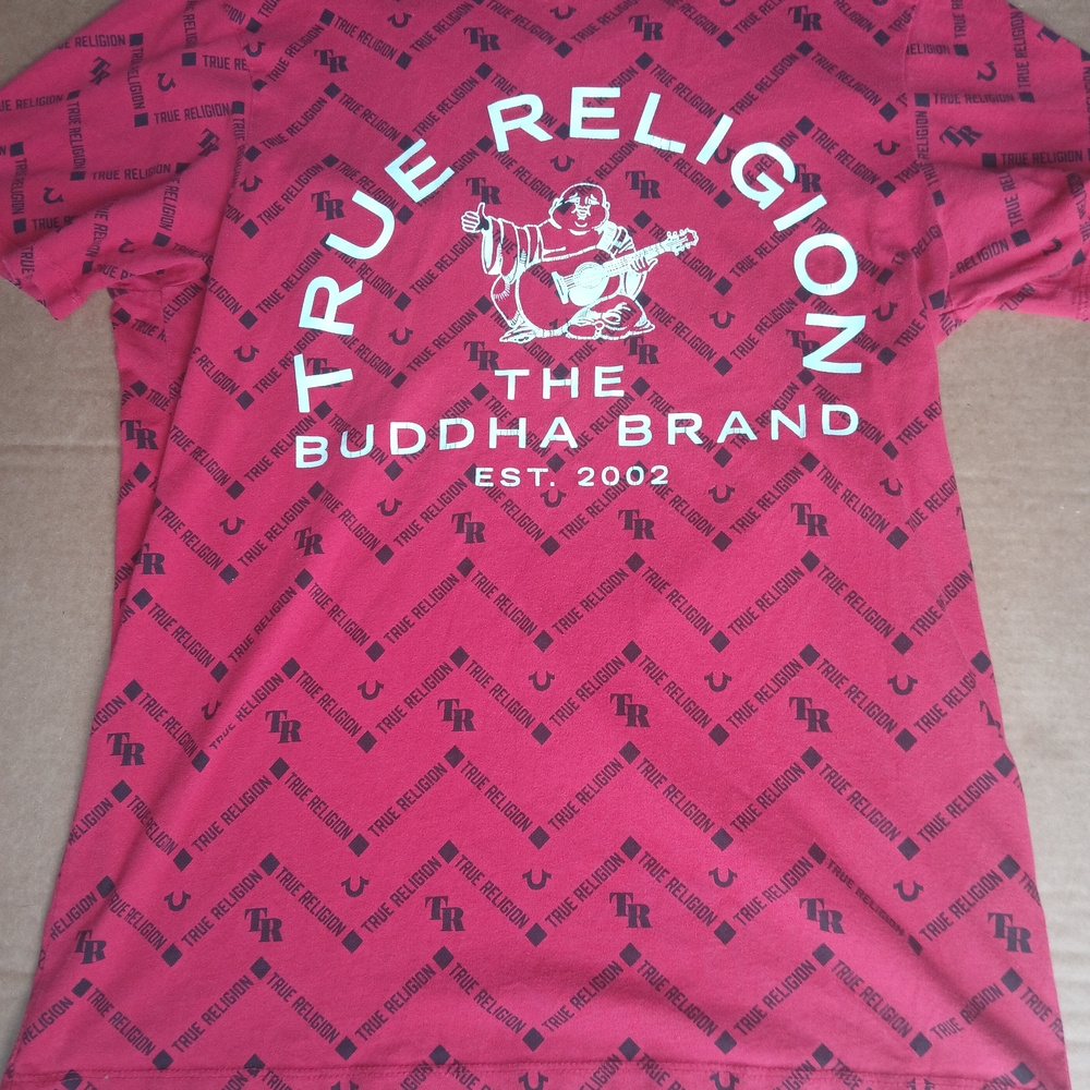 True Religion Red Buddha Tee